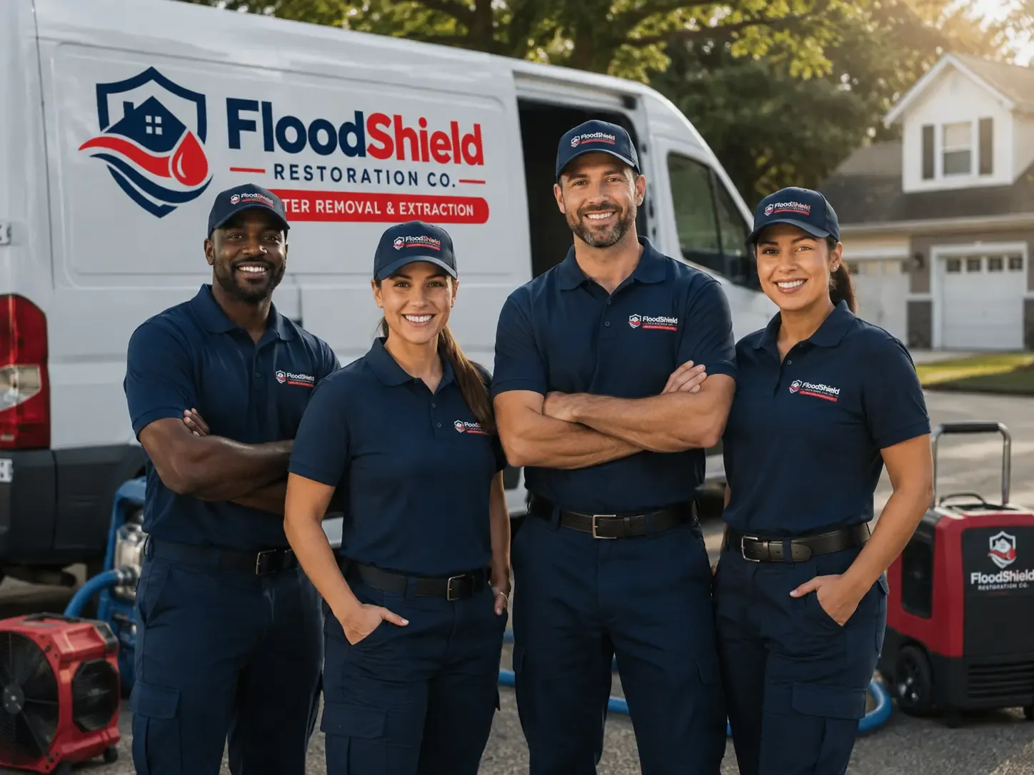 Flood Damage Restoration company in Ronco, PA